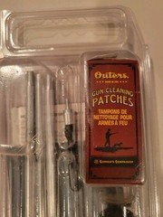 Outers 96300 Used 7 Pc Gun Cleaning Kit w/ Rods, Adapter, Cloth, Sandpaper & Oil