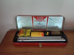Outers Gunslick 12 Gauge Shotgun Cleaning Kit w/ Red Metal Case