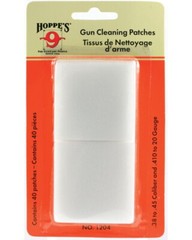 Hoppe’s No. 9 Gun Bore Solvent 904, Lubricating Oil 1003, Cleaning Patches 1204