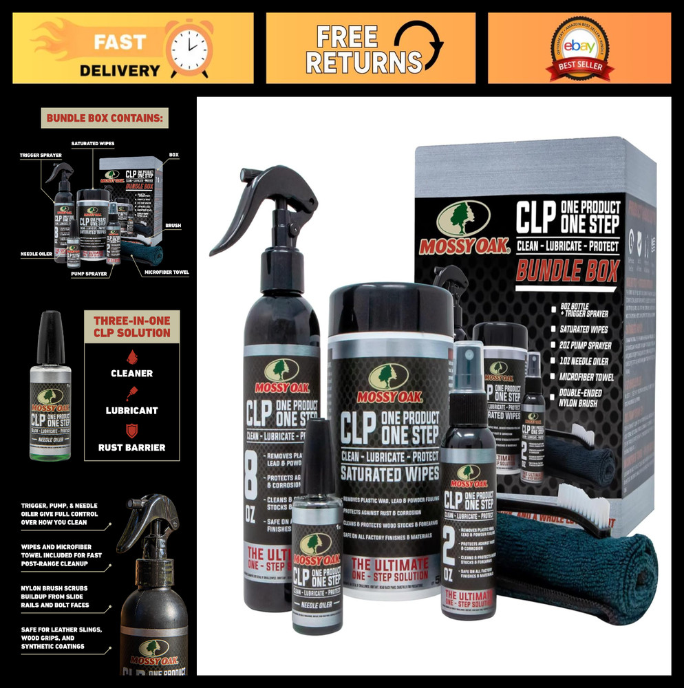 All-in-One Gun Cleaning Oil | Cleaner, Lubricant & Protectant | One-Step Gun Car