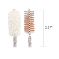 6 Pack Bore Brush/Swab Kit,Shoutgun/Pistol Bore Brushes Cleaning Mop Brushes …