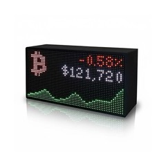 Tetra | Stocks & Crypto Ticker, Sports Scores, Weather, LED Display, Office G…