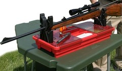 Portable Rifle/Shotgun Maintenance & Gun Cleaning Center for Gun Cleaning Red