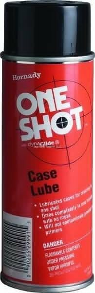 NEW! Hornady One Shot Spray Case Lube Non-Petroleum Dynaglide Plus 5.0 Oz 9991