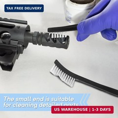 Gun Cleaning Brush, 10 Pcs All Purpose Gun Brushes, 7 Inch Double-Ended Jewelry
