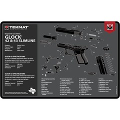 TekMat Original Gun Cleaning Mat – 17″ X 11″ – Glock 42 & 43