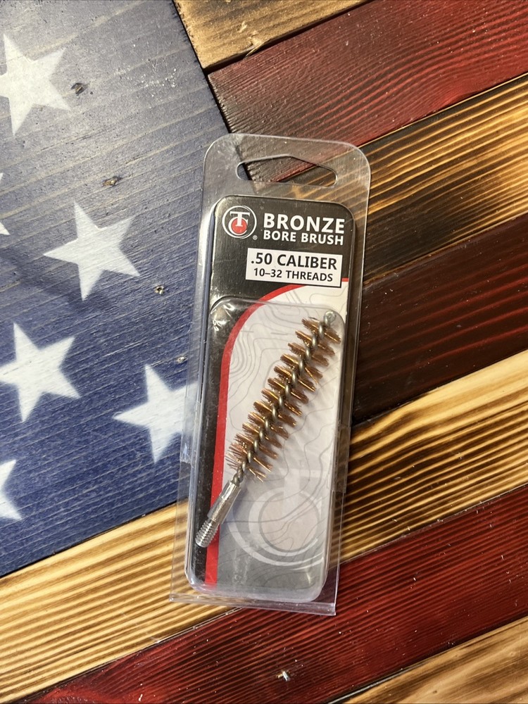 Bronze Bore Brush .50 Caliber 10-32 Threads