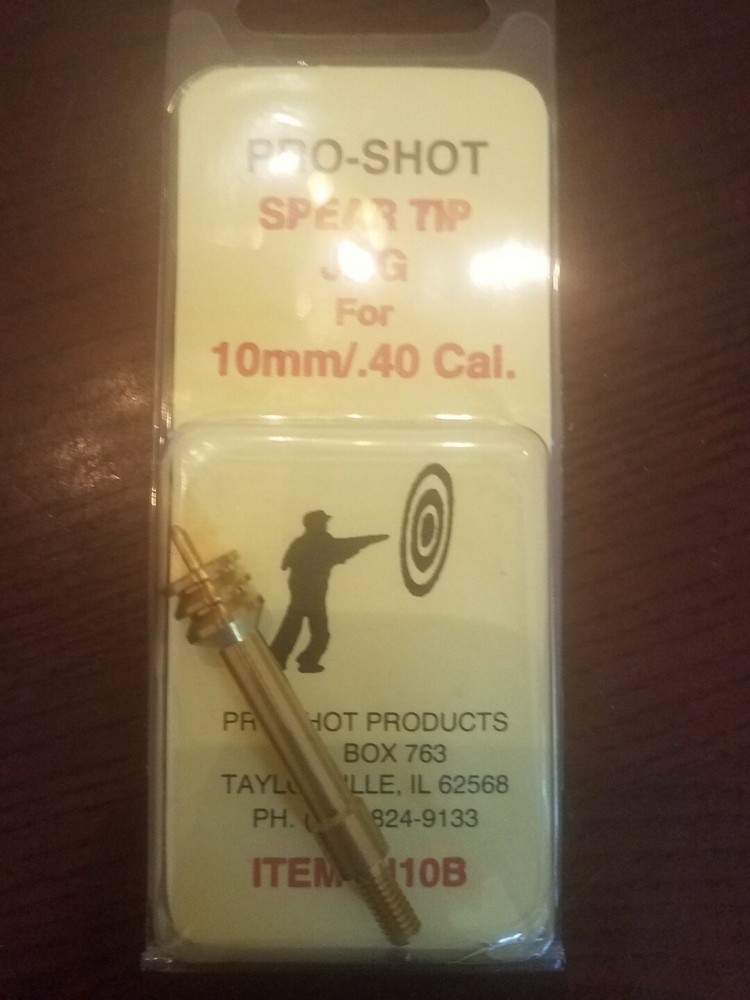 Pro-Shot Spear Tip Jag 10mm/.40 Caliber – Benchrest Quality – J10B