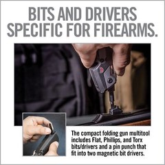 30 in 1 Gun Multitool Essential for Firearm Maintenance with Magnetic Storage