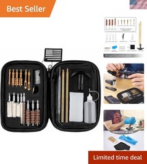 Pistol Cleaning Kit in Zippered Case – 25 Essential Tools Included