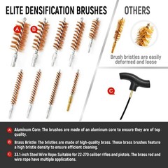 Ultimate Gun Cleaning Kit: Universal Brass Rods & Accessories for All Guns