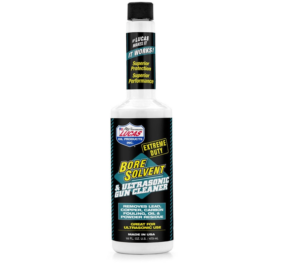 Lucas Oil 16oz Extreme Duty Bore Solvent & Ultrasonic Gun Cleaner #10918