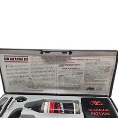 Vintage KleenBore Universal Gun Cleaning Kit Rifle Pistol Maintenance Cloth Case