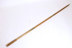 Three Piece Wooden Gun Rod