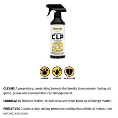 BREAK FREE CLP 1 Pint Bottle with Sprayer (CLP5)