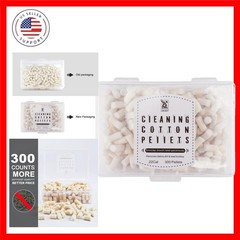 .22 Caliber Wool Cleaning Pellets – 300 Pack with Storage Box