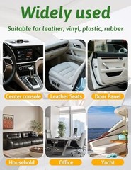 Kingvo Car Interior Cleaner Spray, Multipurpose Leather Seat Cleaner Citrus