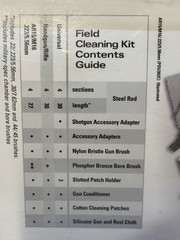 Kleen-Bore Field Pack Cleaning Kit, Rugged Nylon Pouch .223/5.56mm
