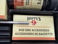 Hoppe’s Pistol Cleaning Kit 9mm & Storage Box Never Used Opened Box