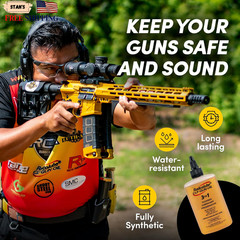 3-In-1 CLP Gun Oil, Lubricates & Preserves All Types of Firearms Military-Grade