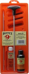 All-in-One Hoppes Cleaning Kit: Ideal for .22 to .257 Caliber Firearms & Hunting