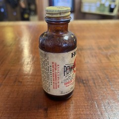 Vintage Hoppe’s Powder Solvent No. 9 *Empty* 2fl.oz. Glass Bottle