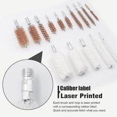 26-Piece Gun Cleaning Kit for Rifles, Shotguns & Handguns – All Calibers