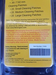 New Remington Field Rod Cleaning Kit Case Patches Brushe .22 .223 .243 .270 .30