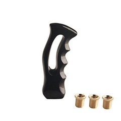 Universal Gun Grip Handle Shift Knob Manual Gearbox Screw On for Dodge Black