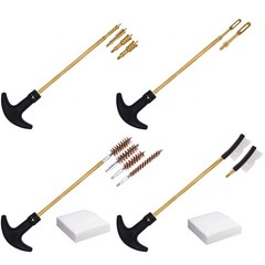 Universal Handgun Cleaning Kit for .22 .357 .38 9mm .40 .45 Caliber Pistols, Por