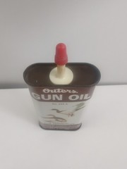 Vintage Outers Gun Oil No.445 A Duck Can Mostly Full