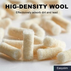 Cleaning Pellets 300 Count .177 Caliber Wool Felt Gun Rifle Supplies