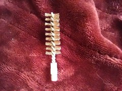 20/28 Gauge Brass (Bronze) Bore Brushes, 10 (ten), new