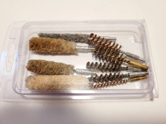 Gun Cleaning Brushes Lot of 9 Assorted Calibers