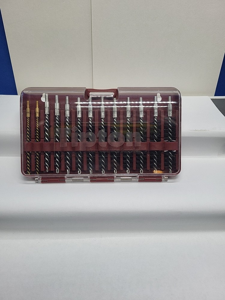 Tipton Gun Cleaning Supplies Bore Brush Set 13-Piece Rifle New TR