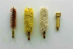 .50 CAL. BLACK POWDER CLEANING PAK / EMSSPK50 / PATCHES,MOPS,BRUSH, & BRASS JAG