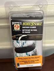 Hoppe’s 9 – BoreSnake Gun Bore Cleaner for 12 Gauge Shotgun – 24035 NEW
