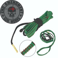 Bore Rope Gun 2A Snake Barrel Cleaner .50 Caliber Rifle Pistol 2AGW