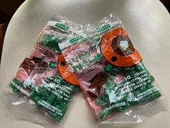 Black Powder Polly Patches – 2 Pack of 100 for 50 caliber