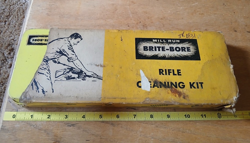 Vintage Brite Bore Rifle Cleaning Kit – Used
