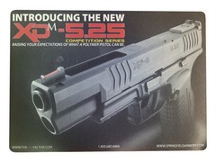 Springfield Armory XDm – 5.25 Firearm Work/Cleaning Mat for Pistols