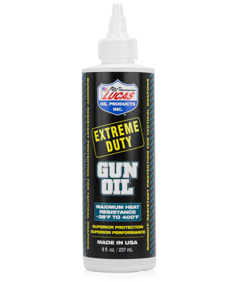 Lucas Extreme Duty Gun Cleaner Oil / Lubricant 8 OZ 10870 (1 Bottle)
