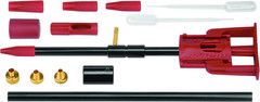 Bore Guides with 3-4 Muzzle Guides, Aluminum Tube, for Rod Alignment, Cleaning,