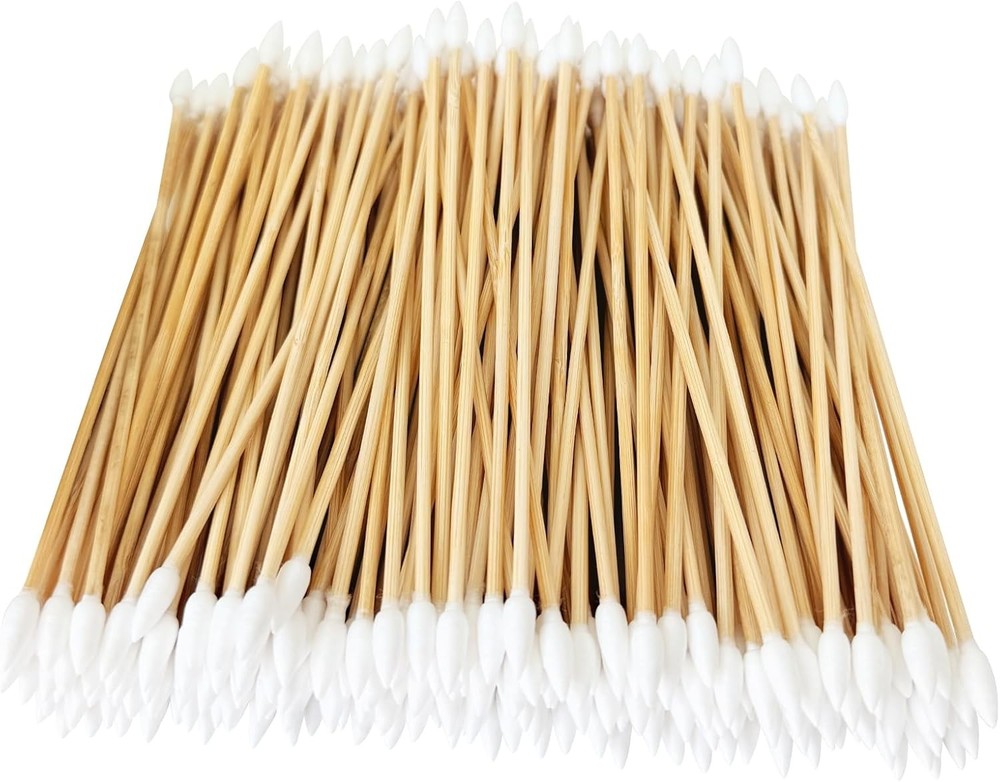 Gun Cleaning Swabs, Dual – Ends Tips, 6 Inch Gun Cleaning Supplies, Long Cotton
