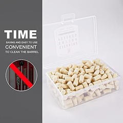 “300 Cotton Wool Felt Cleaning Pellets for .22/.177 Caliber Gun Maintenance – St