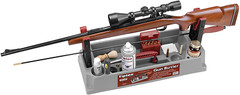 Gun Cleaning Kit Rack Butler Rifle Shotgun Cleaning Supply Storage Box Vise
