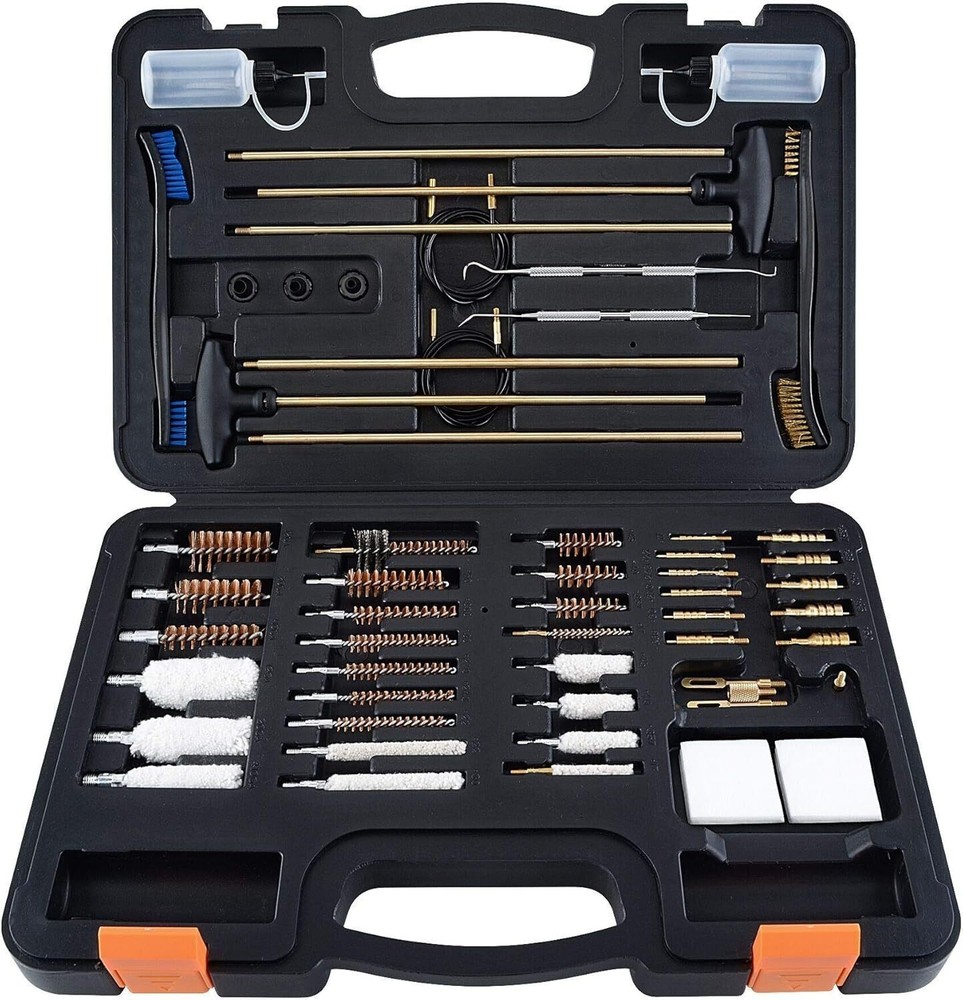 Universal Gun Cleaning Kit Shotgun Pistol Cleaning Kit W/ Lightweight Organizer