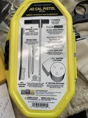 Otis Patriot Series Pistol Cleaning Kit .40 Cal/10MM