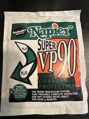 Carton of 15 Napier Super VP90 Total Anti-Corrosion Rust Inhibitor Packets