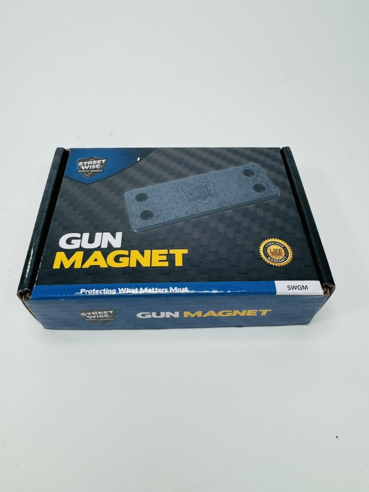 Gun Magnet, Street Wise, Car & Home, Model SWGM, 35# weight bearing,